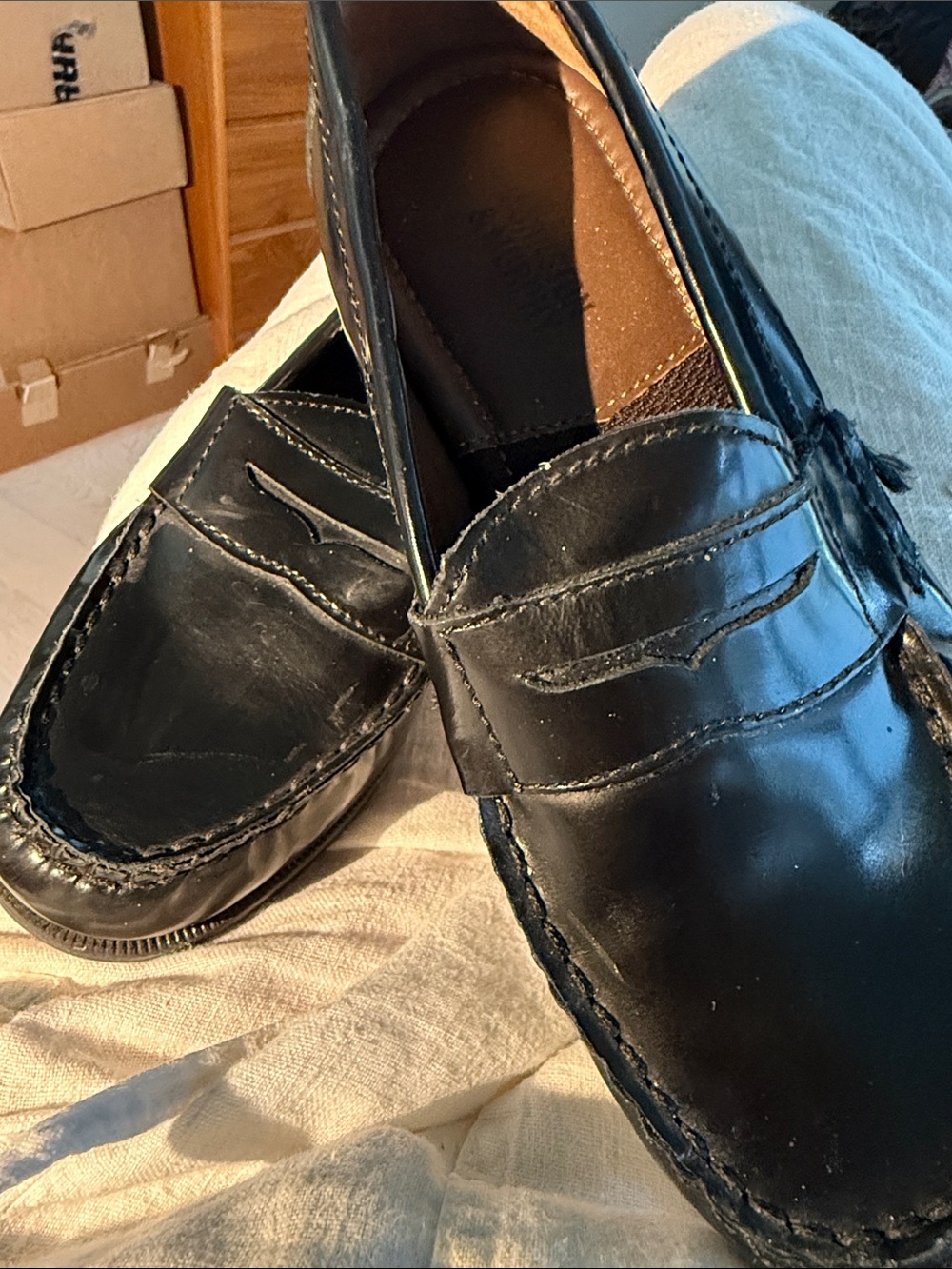 Johnston & Murphy Kids Loafers 1 M